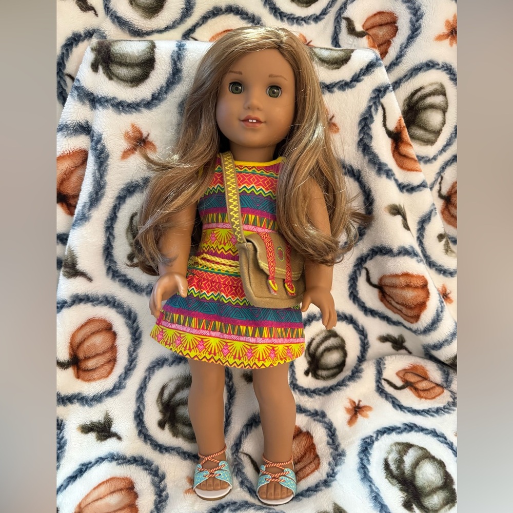 American Girl Lea Clark GOTY 2016 and Hut Accessories